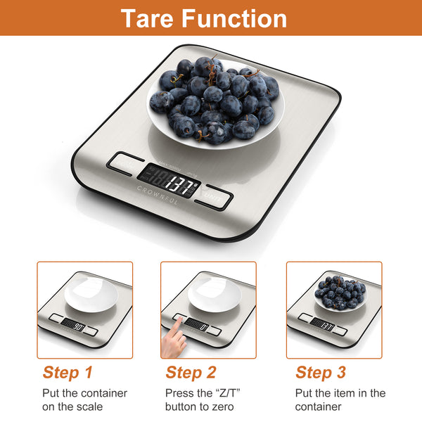 CROWNFUL Digital Food Scales